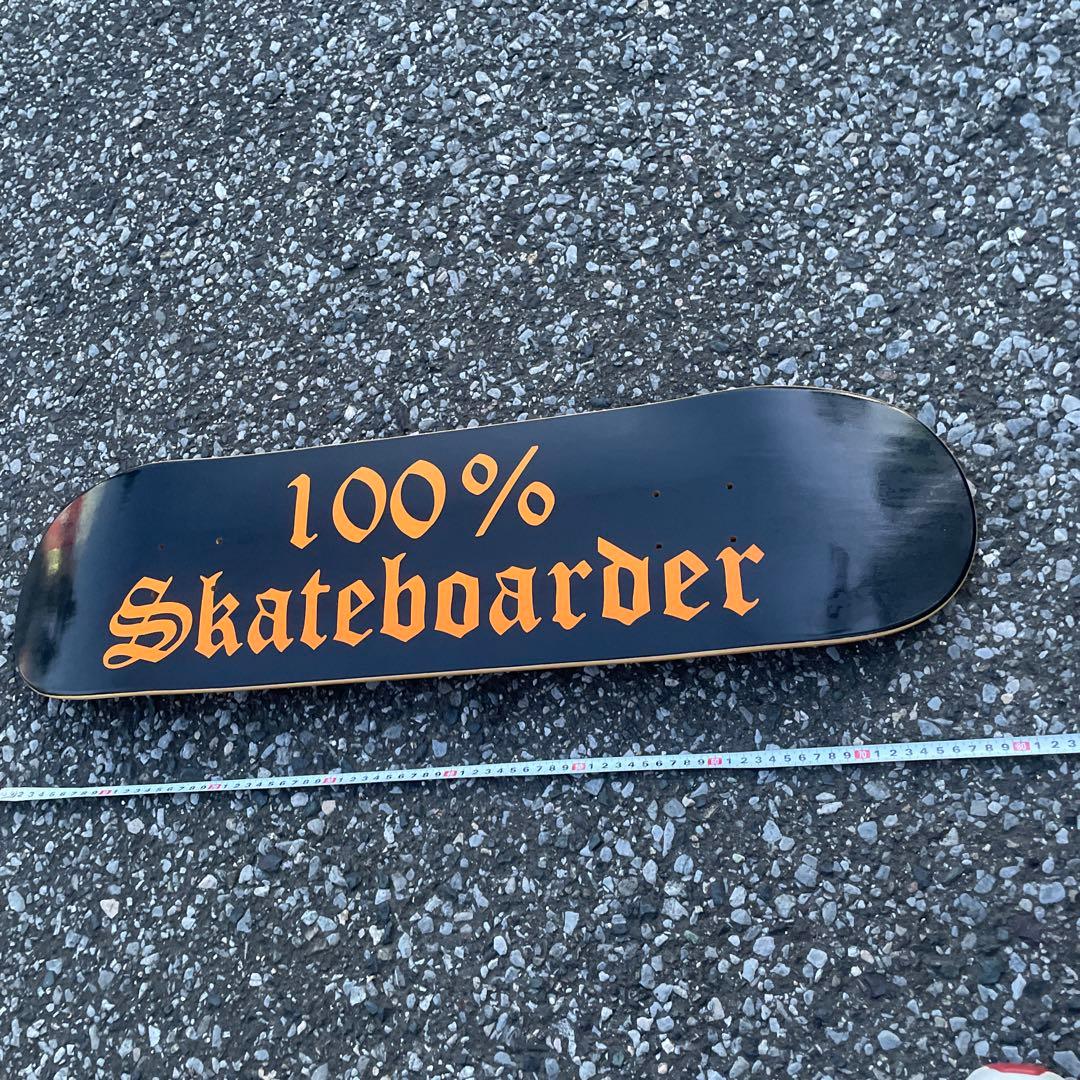 100% Skateboarder デッキ　HARDLUCK DRIVEN