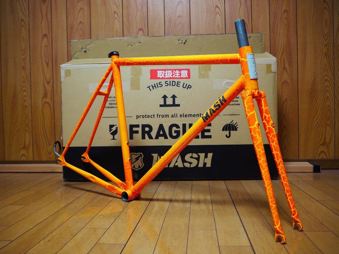 Mash Steel Lava Orange M マッシュ スチール オレンジ