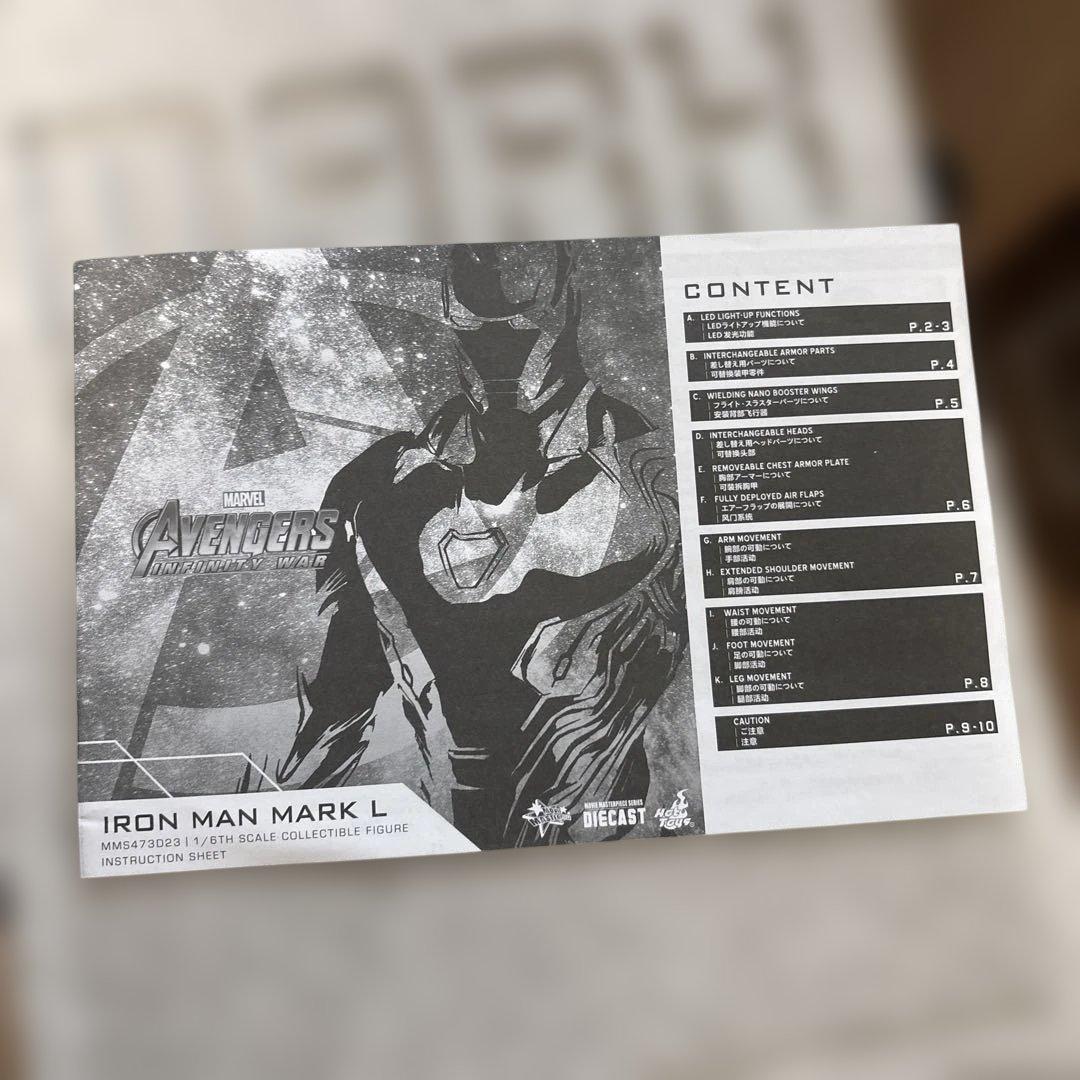 ホットトイズ ムービーマスターピース アイアンマン マーク50 トニースターク