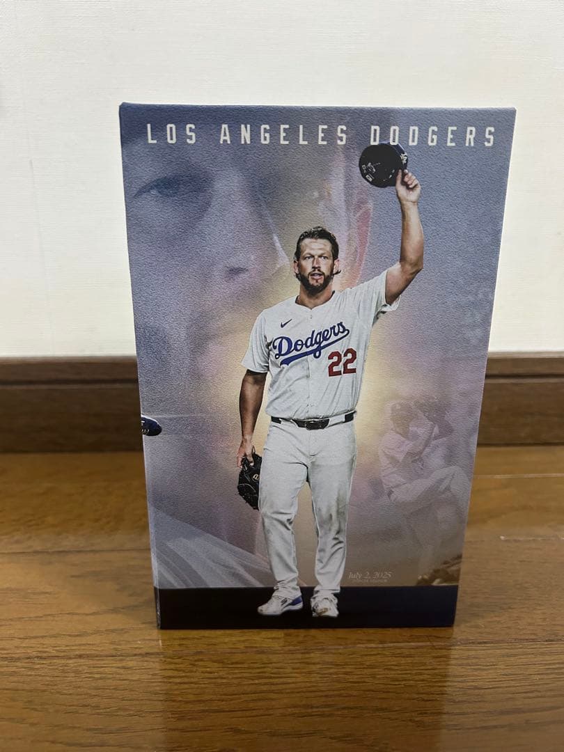 クレイトンカーショー　3000奪三振　ボブルヘッド　ドジャース　来場者限定