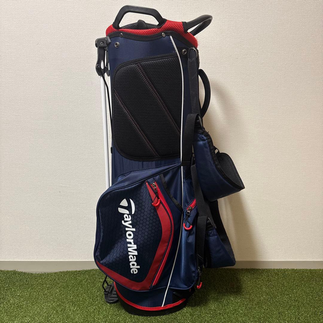 美品! TaylorMade テーラーメイド キャディバッグ スタンド式