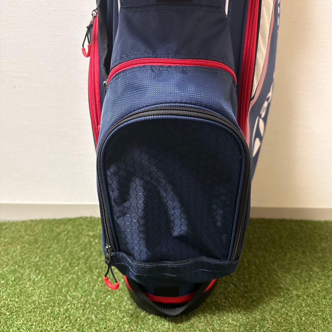 美品! TaylorMade テーラーメイド キャディバッグ スタンド式