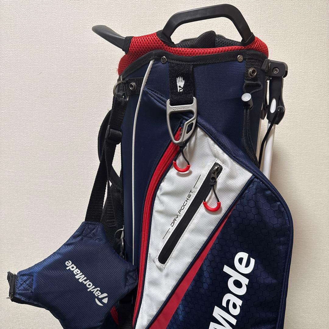 美品! TaylorMade テーラーメイド キャディバッグ スタンド式