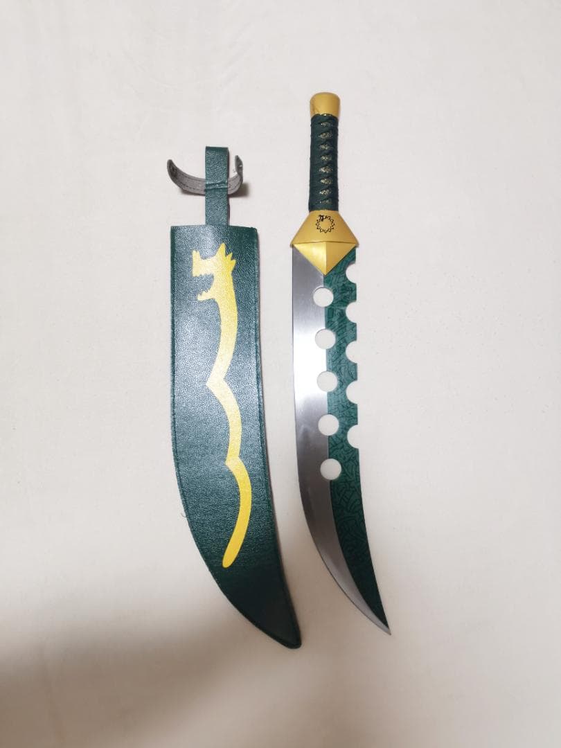 七つの大罪 メリオダス ロストヴェイン 金属製 模造刀 西洋剣 コスプレ