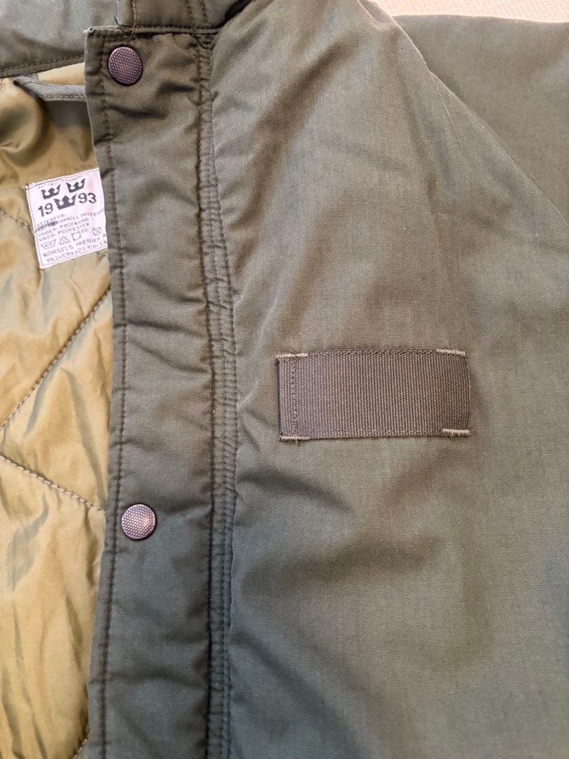 スウェーデン軍 M90コート 実物 後期 コールドウェザーパーカー 190/75