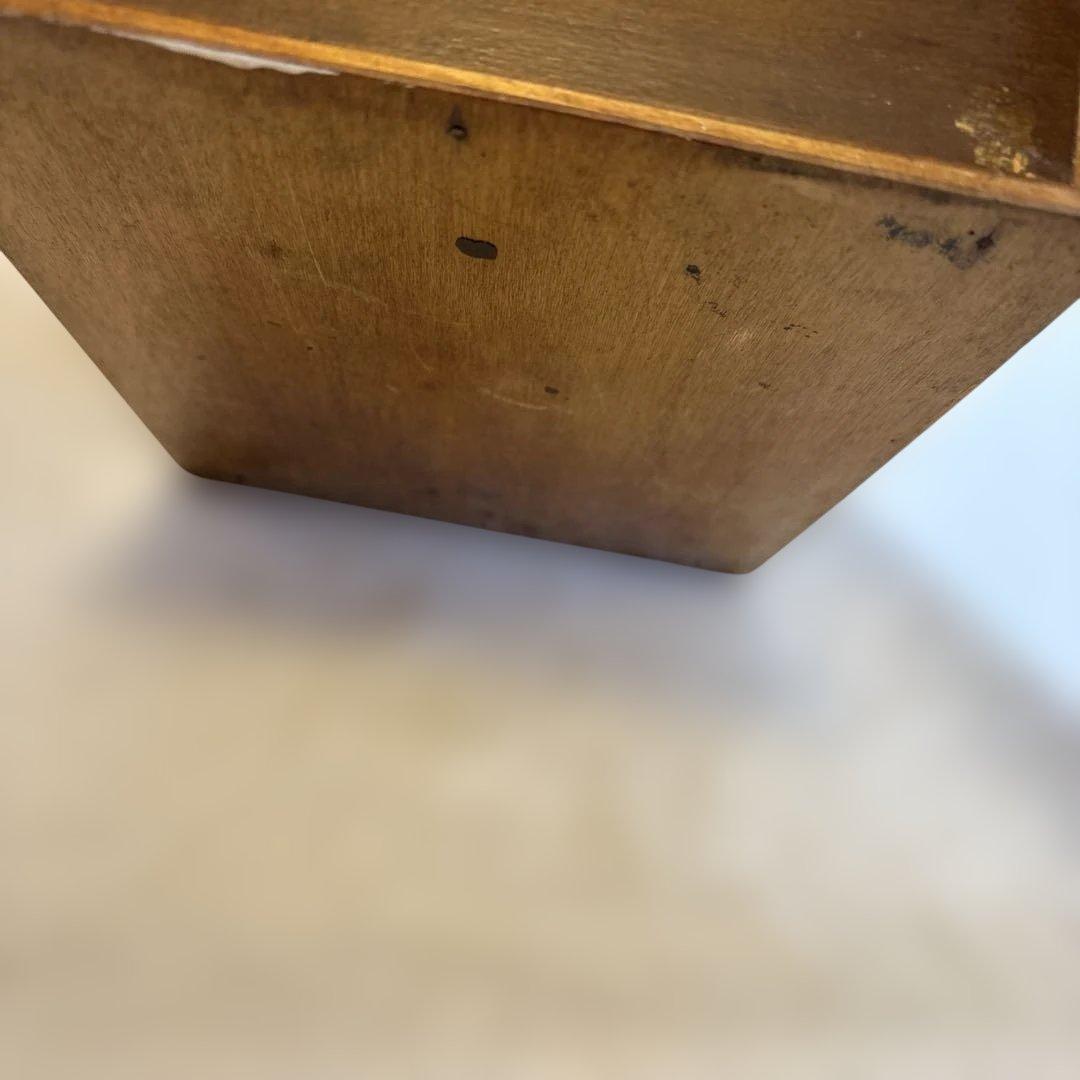 イギリス　木製ガラス扉ジュエリーディスプレイケース