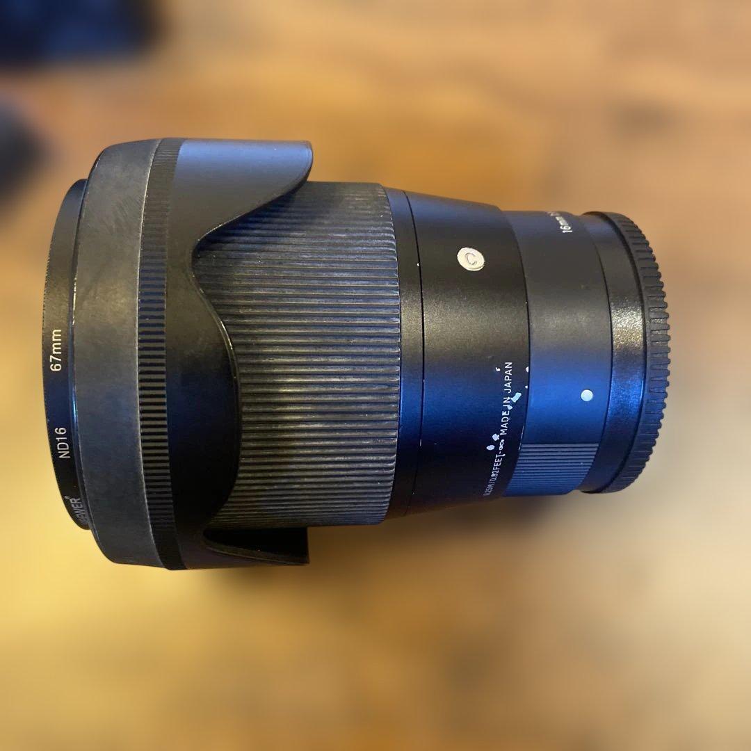 sony α6300 / SIGMA 16mm レンズセット