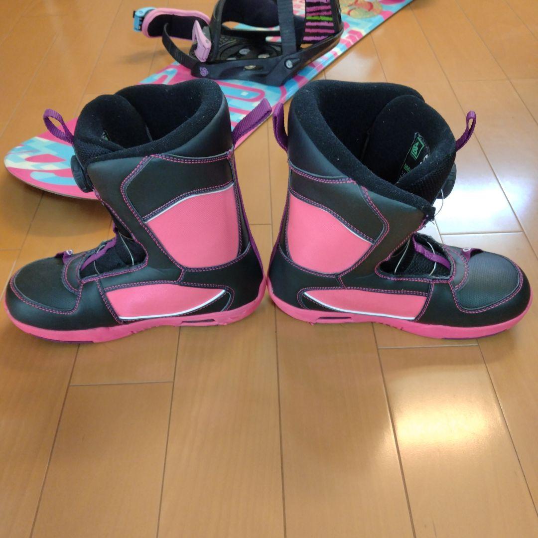 CSB スノーボード 133cm ビィンディング K2ブーツ 23センチ セット