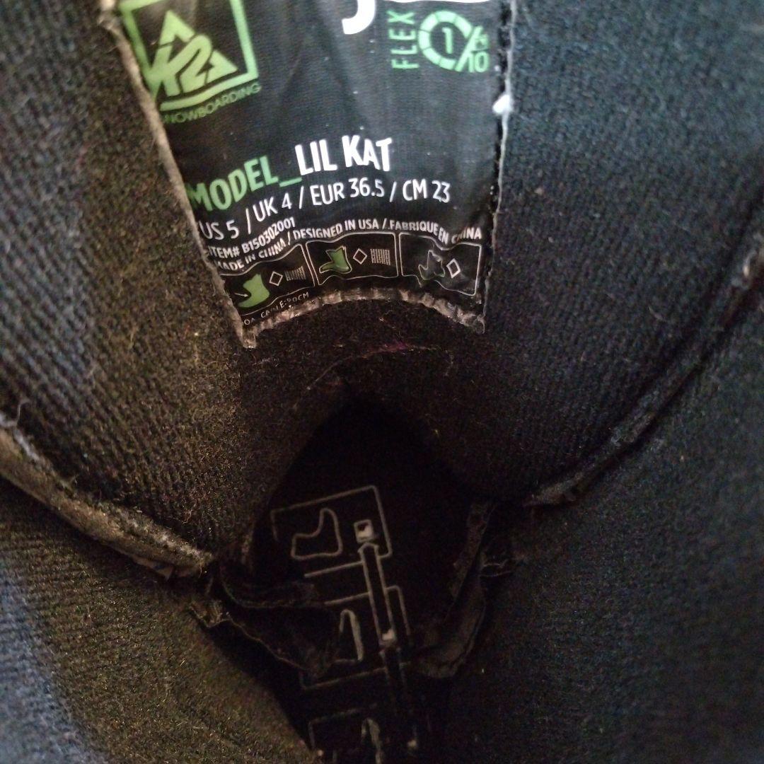 CSB スノーボード 133cm ビィンディング K2ブーツ 23センチ セット