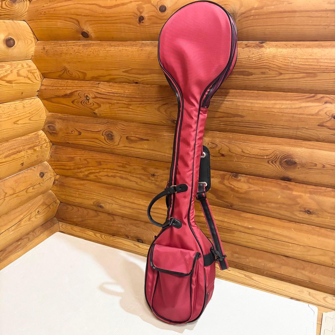 【美品】しゃみせん楽家 富山楽家 SHABO シャボ 稽古用 三味線 中細棹