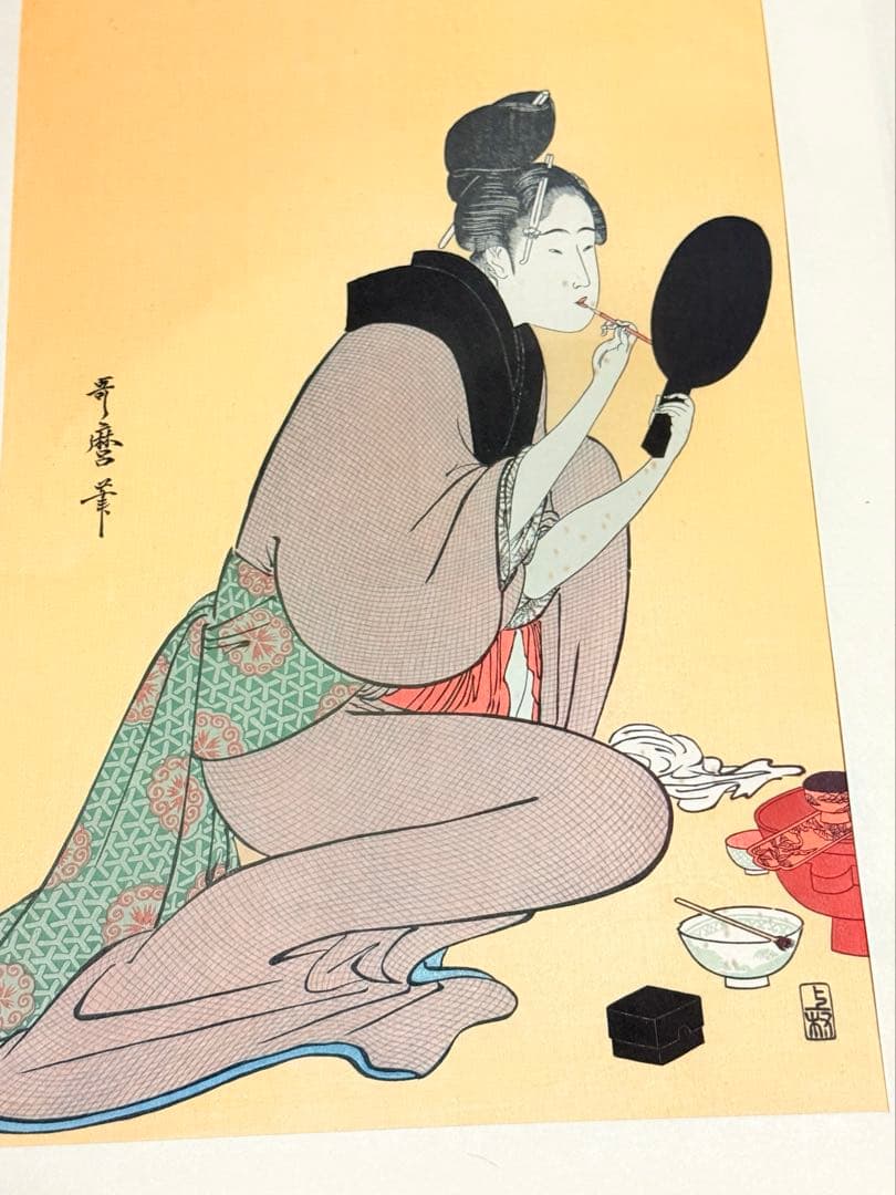 浮世絵美人名作選　限定出版頒布　アダチ版画研究所　第7〜13回7冊　UKIYOE