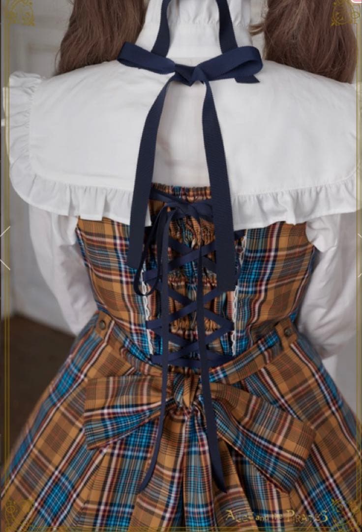 ALICE and the PIRATES ジャンパースカート ヘドレ ブローチ