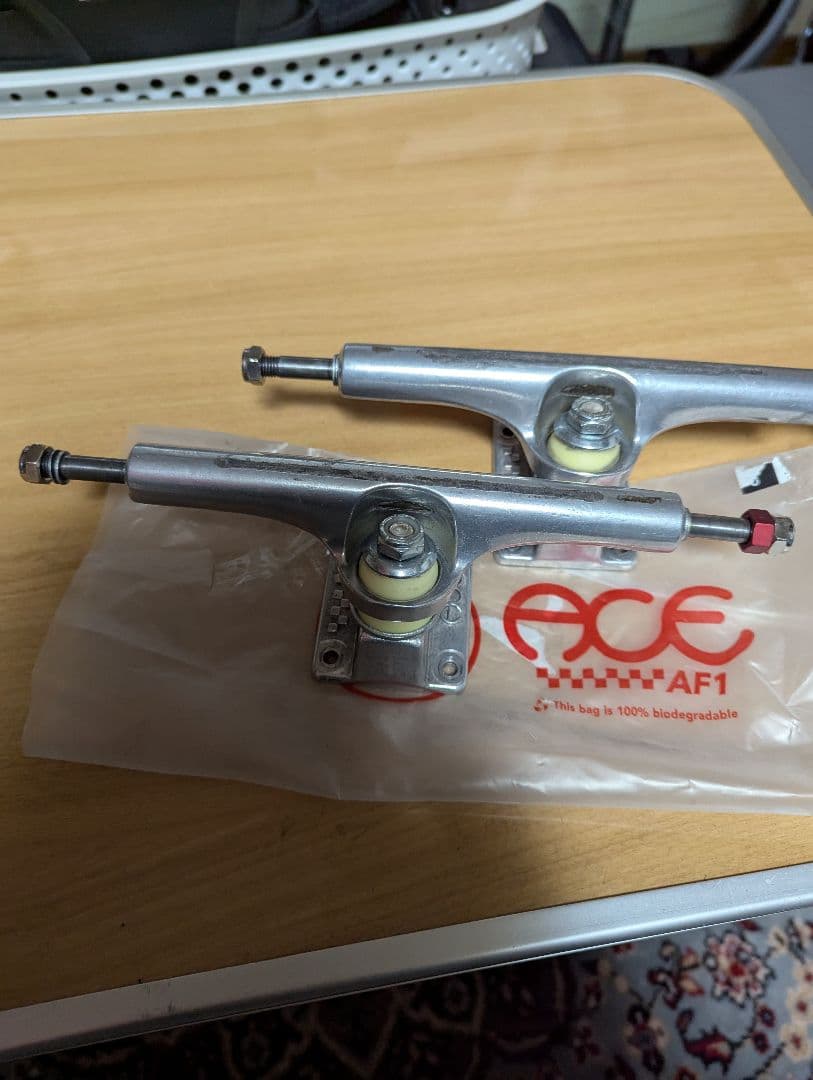 エース トラック ACE AF1 SILVER　Hi スケートボード　77