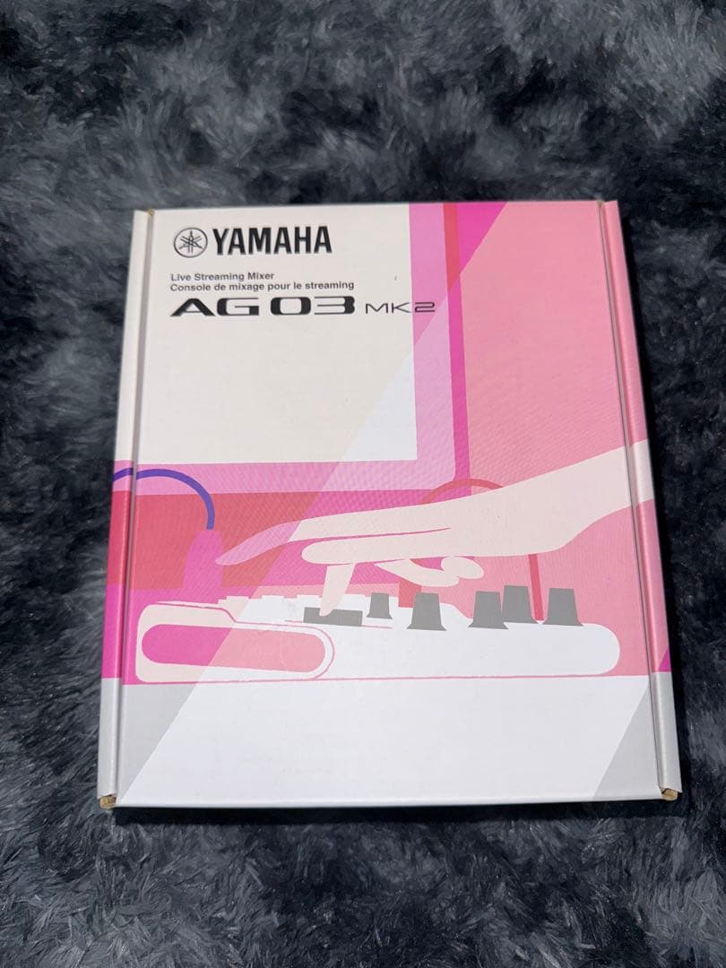 YAMAHA AG03 MK2 ライブストリーミングミキサー 元箱付き