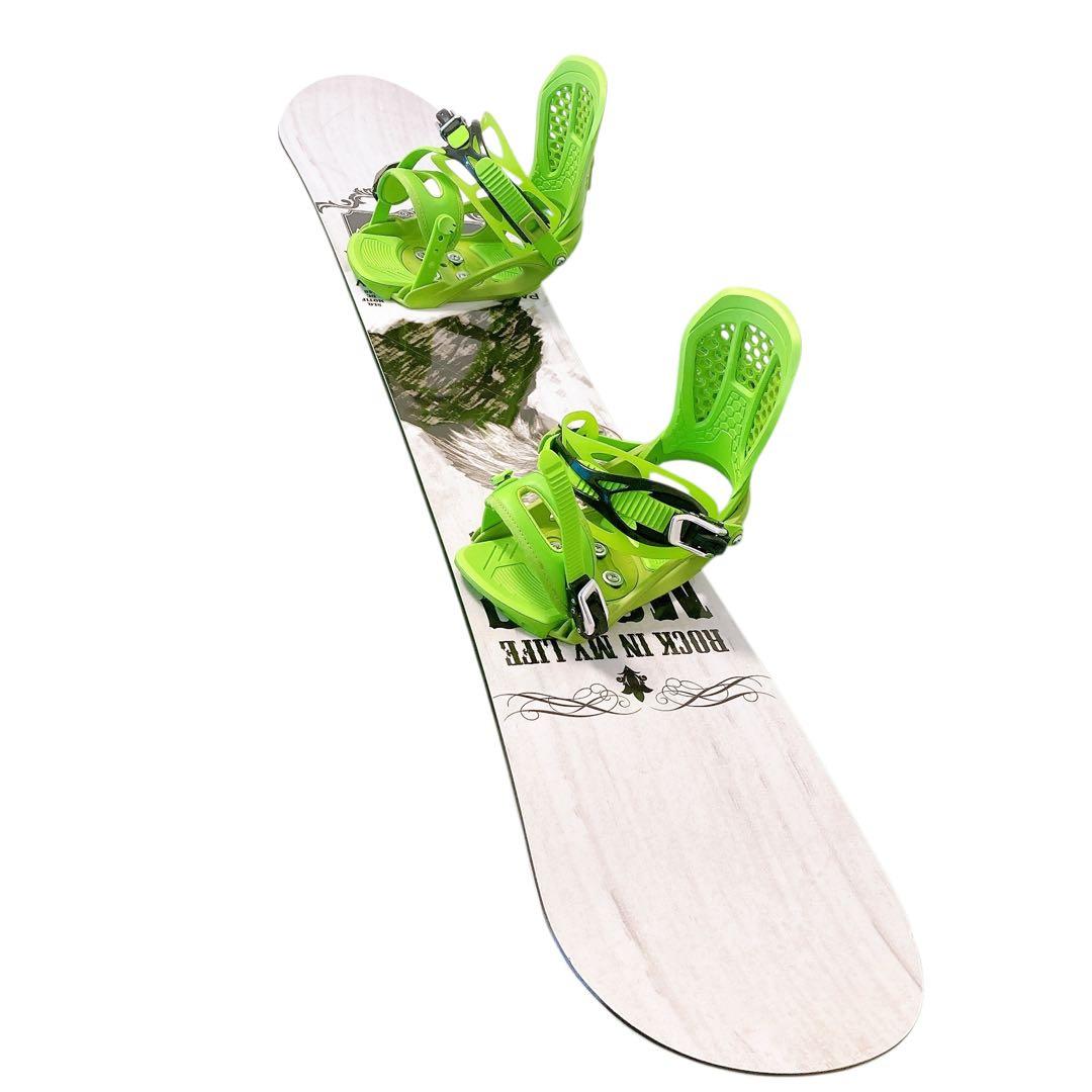 SLQ MOTIF スノーボード 148cm ビンディング Sサイズ 2点セット