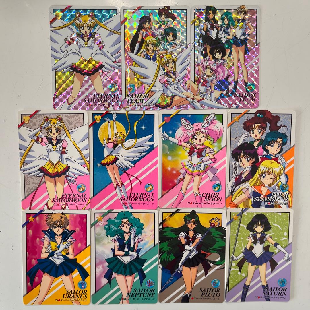 カードダス　セーラームーン　プリティソルジャーシリーズ　第2弾　全21種コンプ
