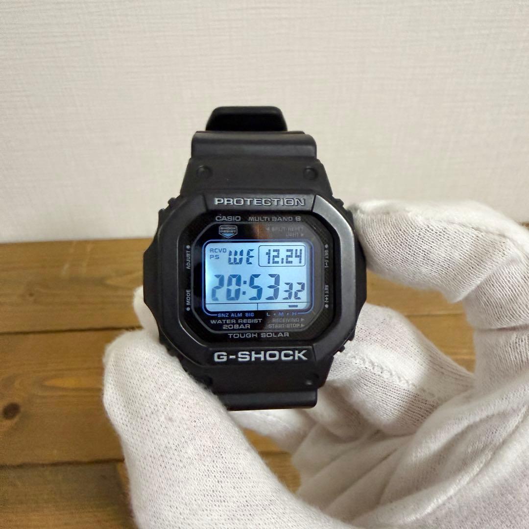 【美品】 CASIO G-SHOCK GW-M5610U 電波ソーラー