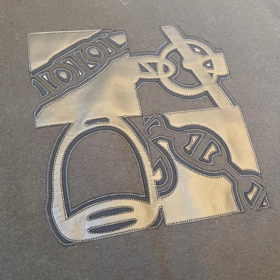 HERMÈS トレーナー XL ダークブラウン