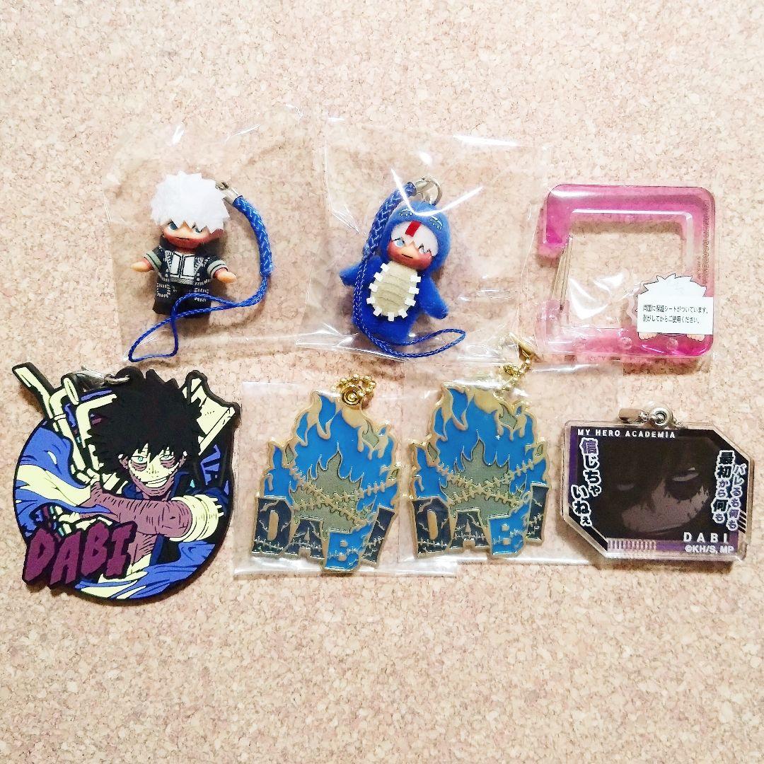 Ｗ*谷様 僕のヒーローアカデミア　荼毘　キーホルダー　ストラップ　カラビナ　27