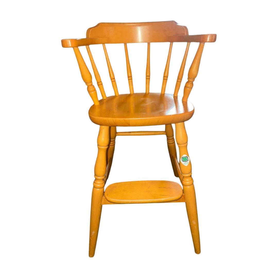 【飛騨産業】木製 ベビーチェア ビンテージ