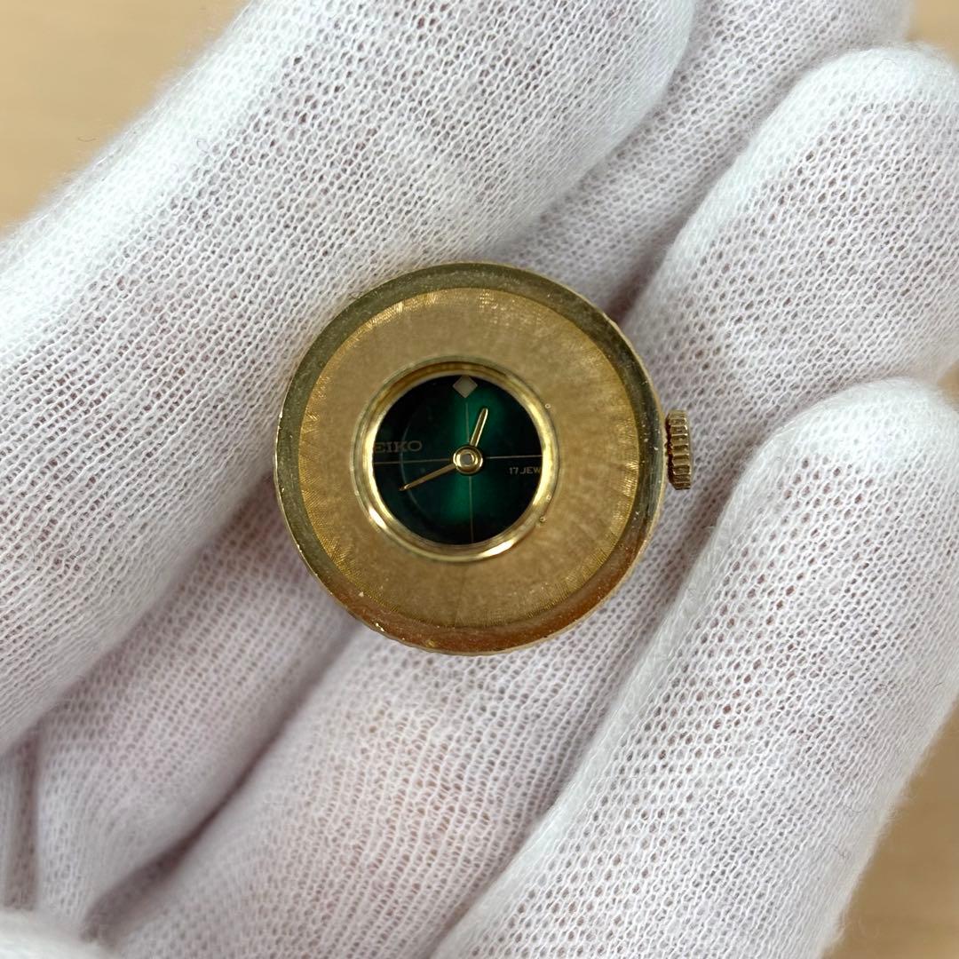 ヴィンテージ SEIKO ペンダントウォッチ ネックレスウォッチ 手巻き 17石