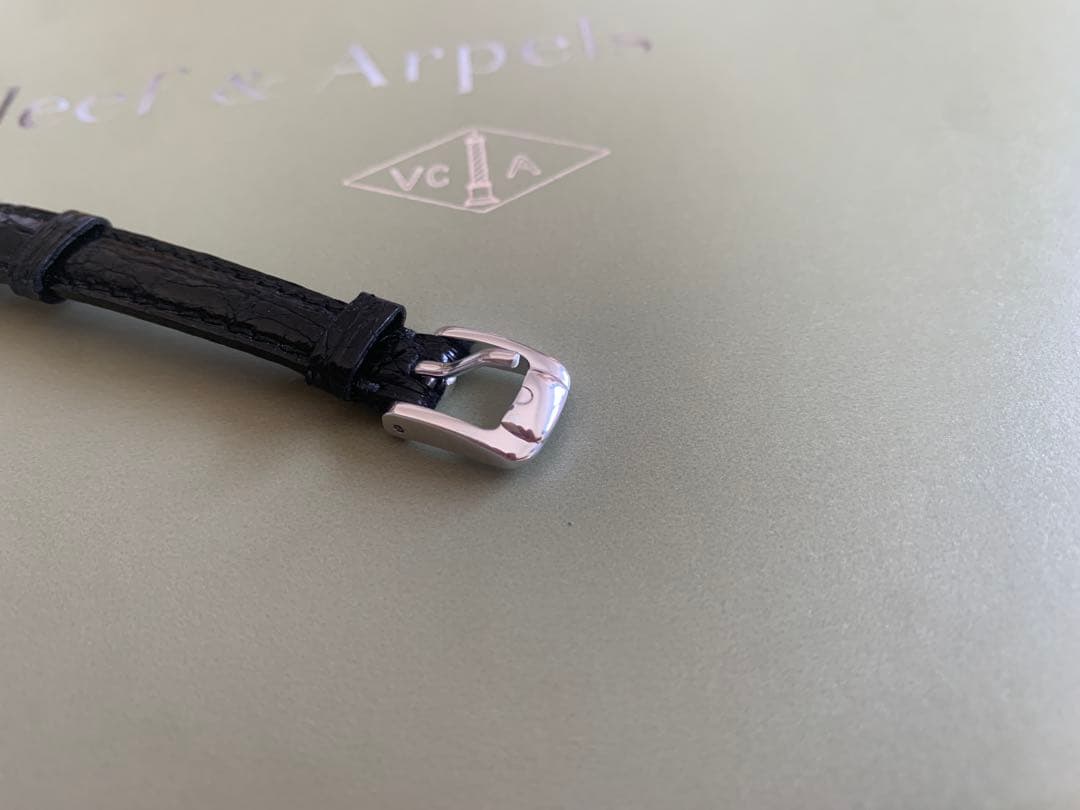 【電池交換済 ベルト新品 稼動品】Van Cleef & Arpels時計