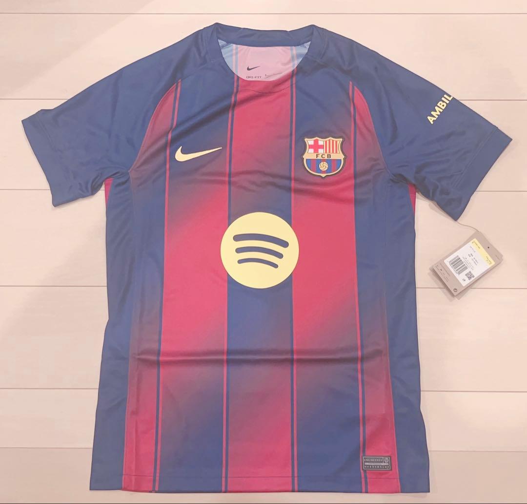 新品 ナイキ 2025-26 バルセロナホーム&アウェイユニホーム