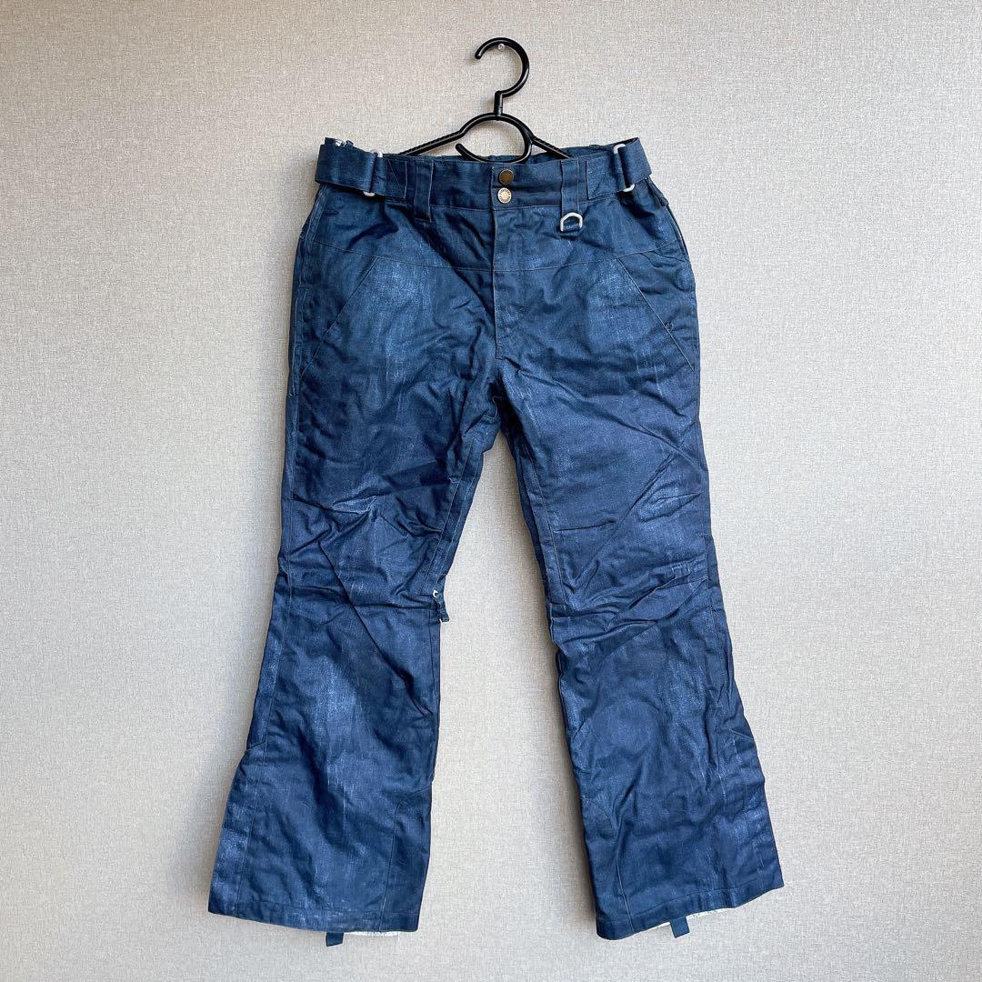 43DEGREES スノーボード　ウェア　パンツ　ブルー
