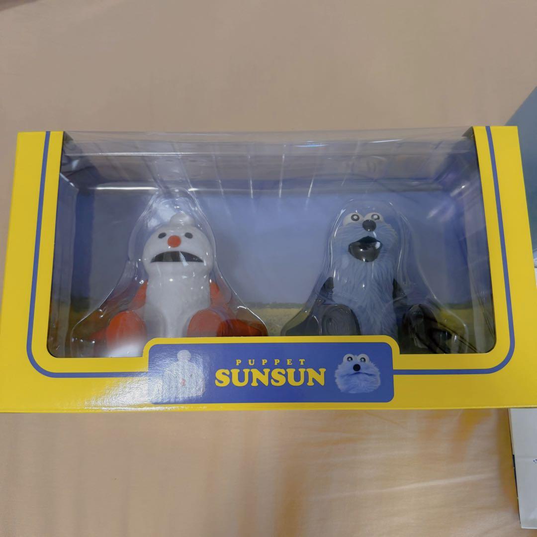 パペットスンスン　ハッピーバッグ　レトロテレビ缶