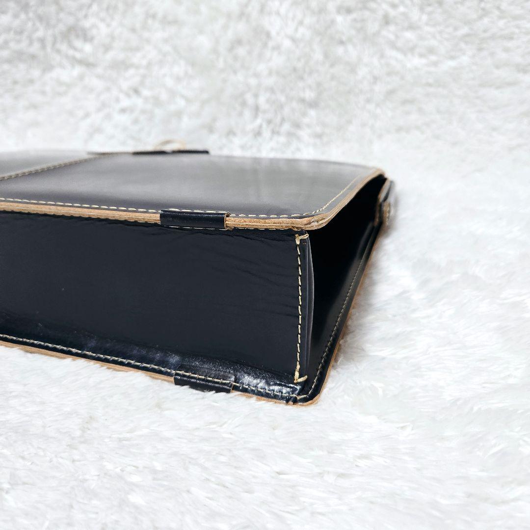 限定値下☆ブリーフケース ビジネスバッグ タグ付き 本革 A4収納可 日本製