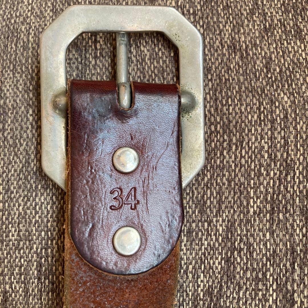 DOA ディーオーエーstuds belt スタッズベルト 34ウルフズヘッド