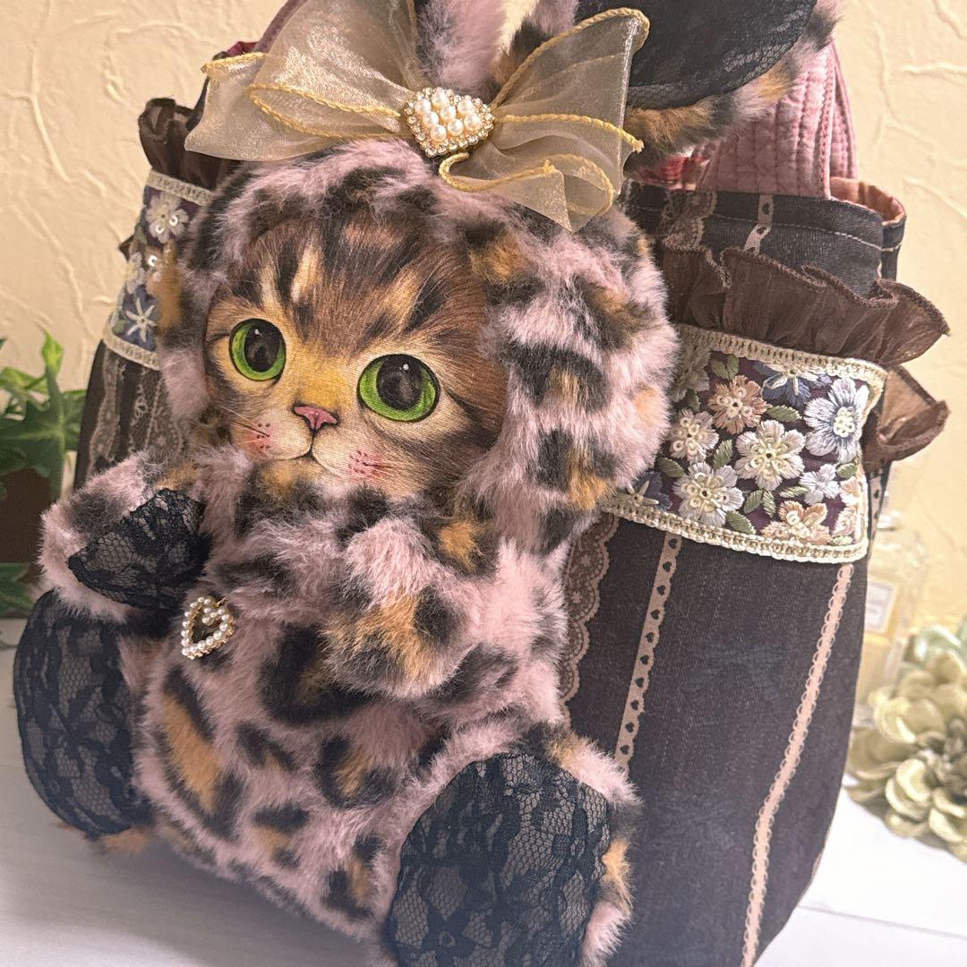 ♡*♡様 コヤンイサムチョン♡bigリトルサンダーちゃんのヌビ×インド刺繍トート