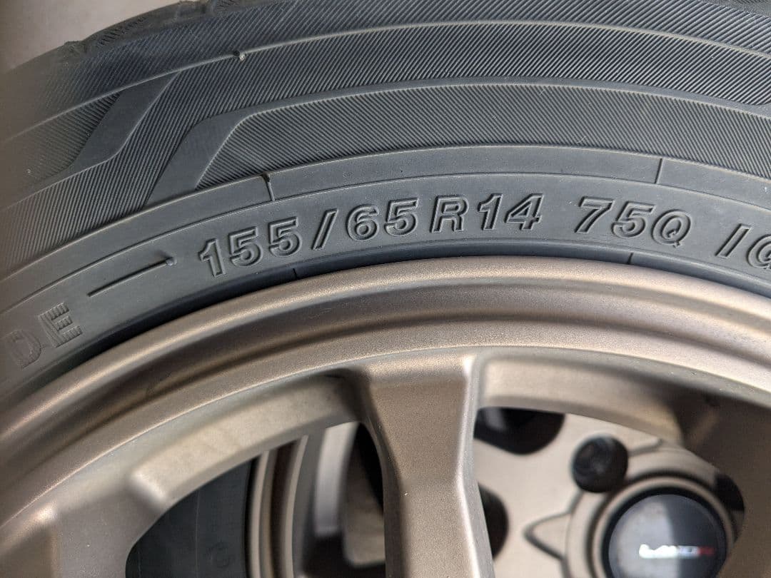 155/65R14 タイヤホイールセット