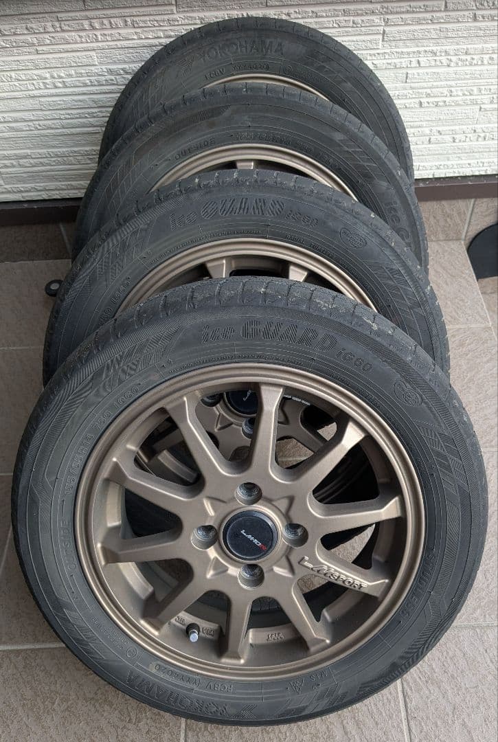 155/65R14 タイヤホイールセット