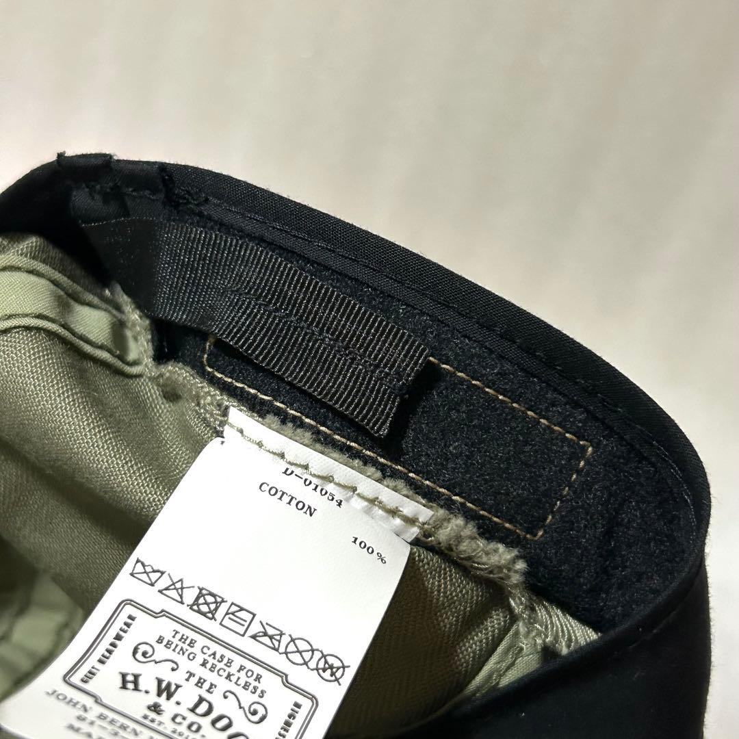 帽子 THE H.W.DOG&Co-HERRINGBONE RAILROAD CAP