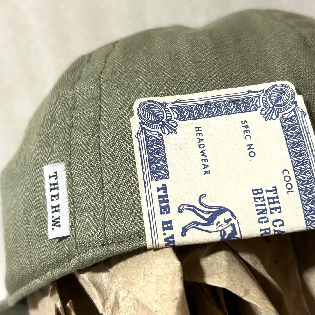 帽子 THE H.W.DOG&Co-HERRINGBONE RAILROAD CAP