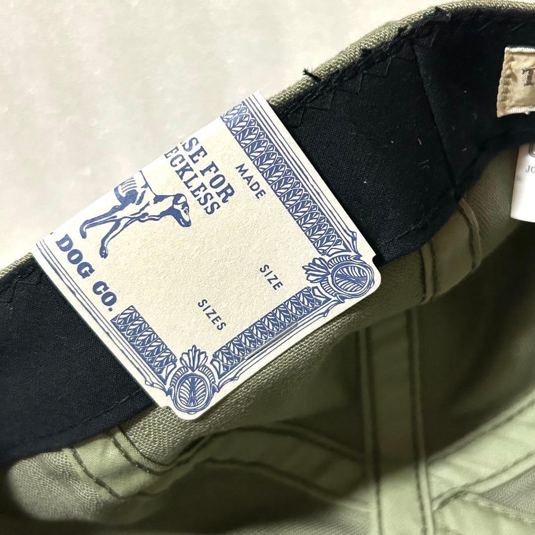 帽子 THE H.W.DOG&Co-HERRINGBONE RAILROAD CAP