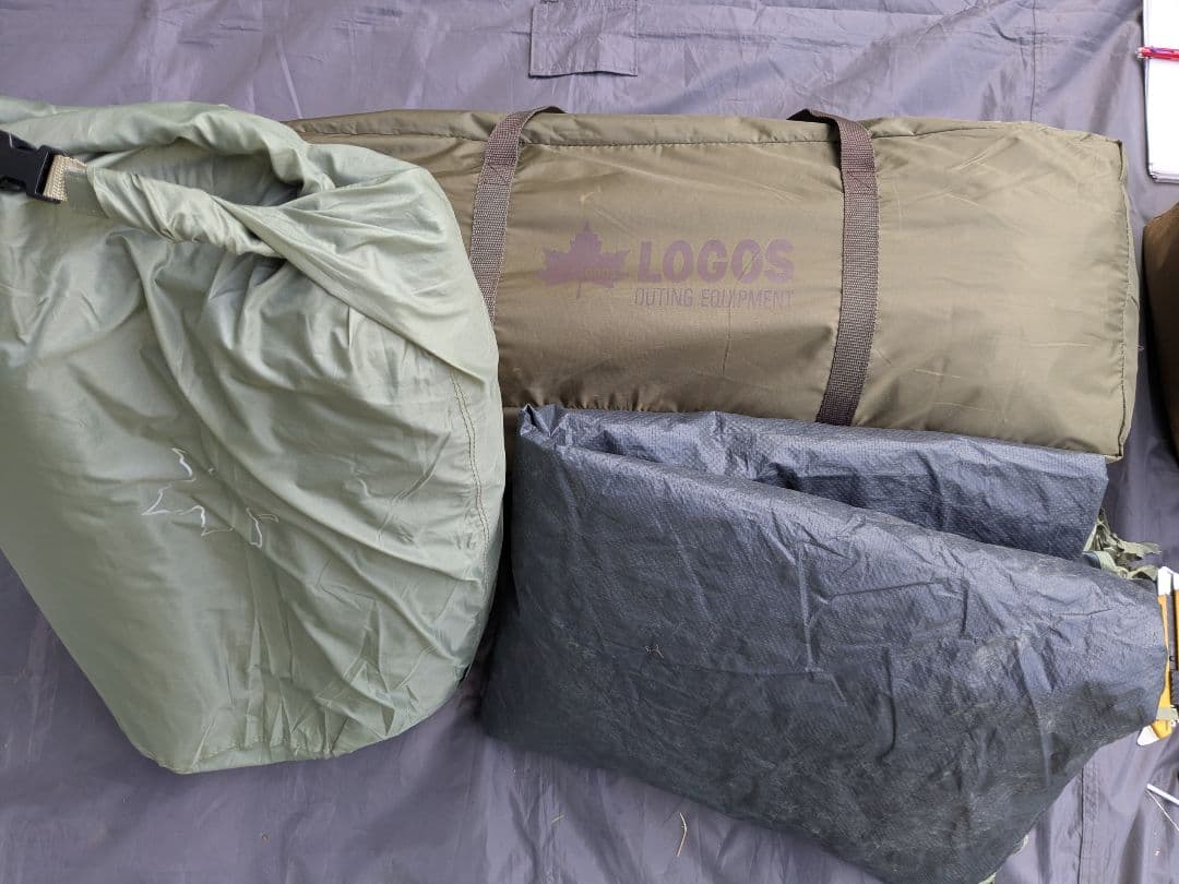 ロゴス　Tradcanvas ＶポールTepee400-BA　3点セット