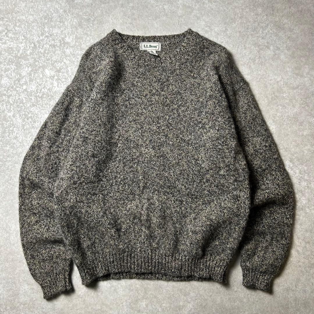 90s old L.L.BEAN スコットランド製ウール100% ニットセーター