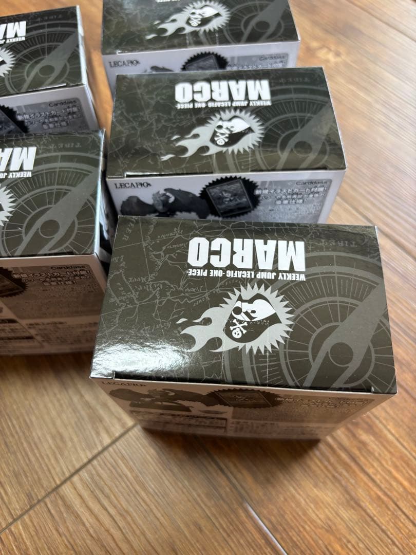 大*和様 【未開封】ワンピースカード　レカフィグ　マルコ　５個