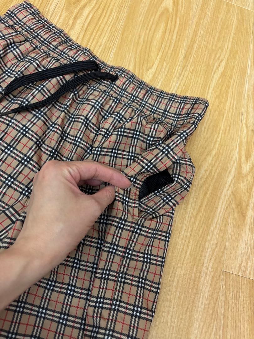 BURBERRY チェック柄スイムパンツ140cm