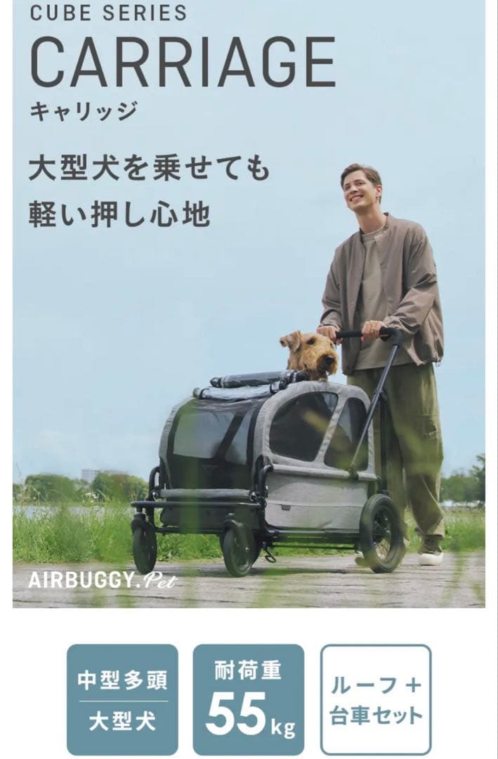 【専用】AIRBUGGY CARRIAGE カモフラージュ　耐荷重50kg