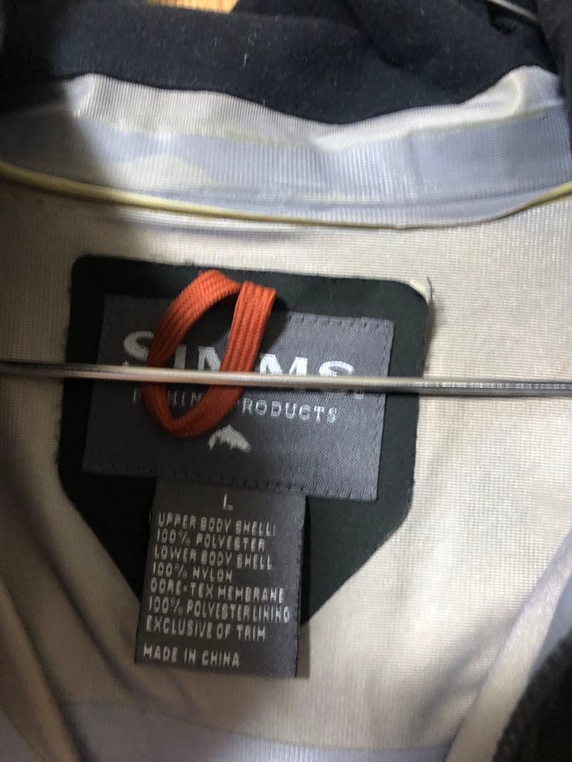 SIMMS フィッシングジャケット G3ガイド GORE-TEX グリーン