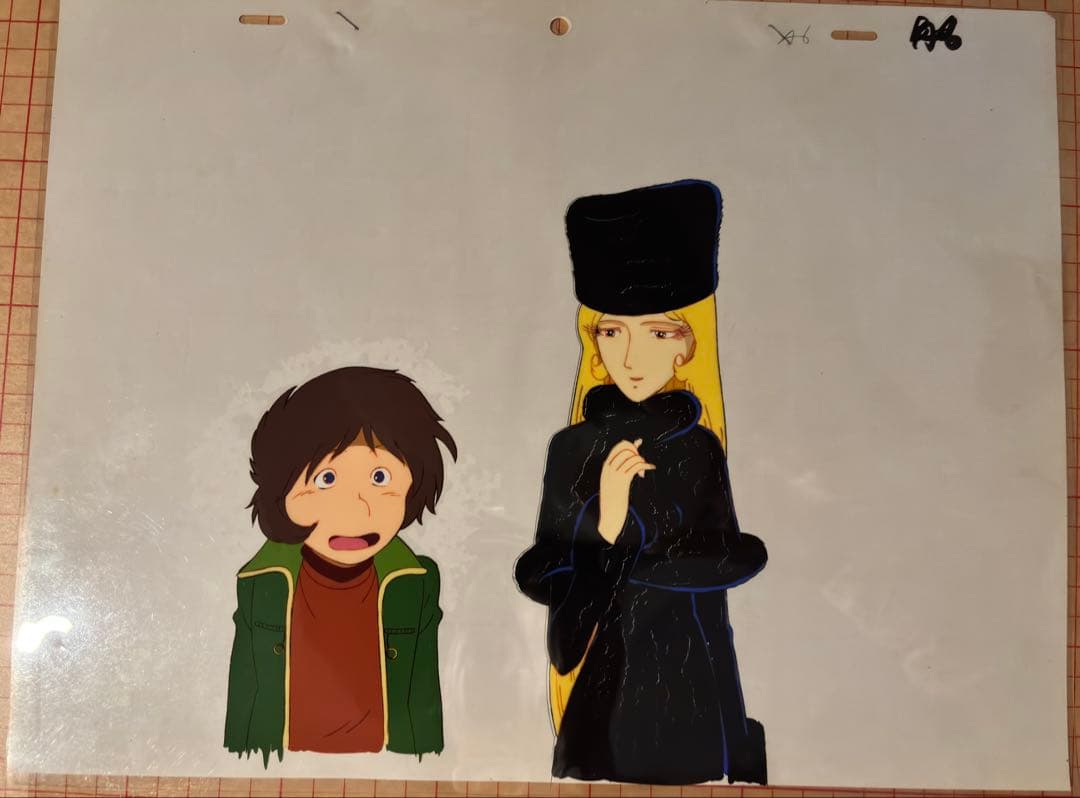 銀河鉄道999 メーテル・鉄郎　セル画