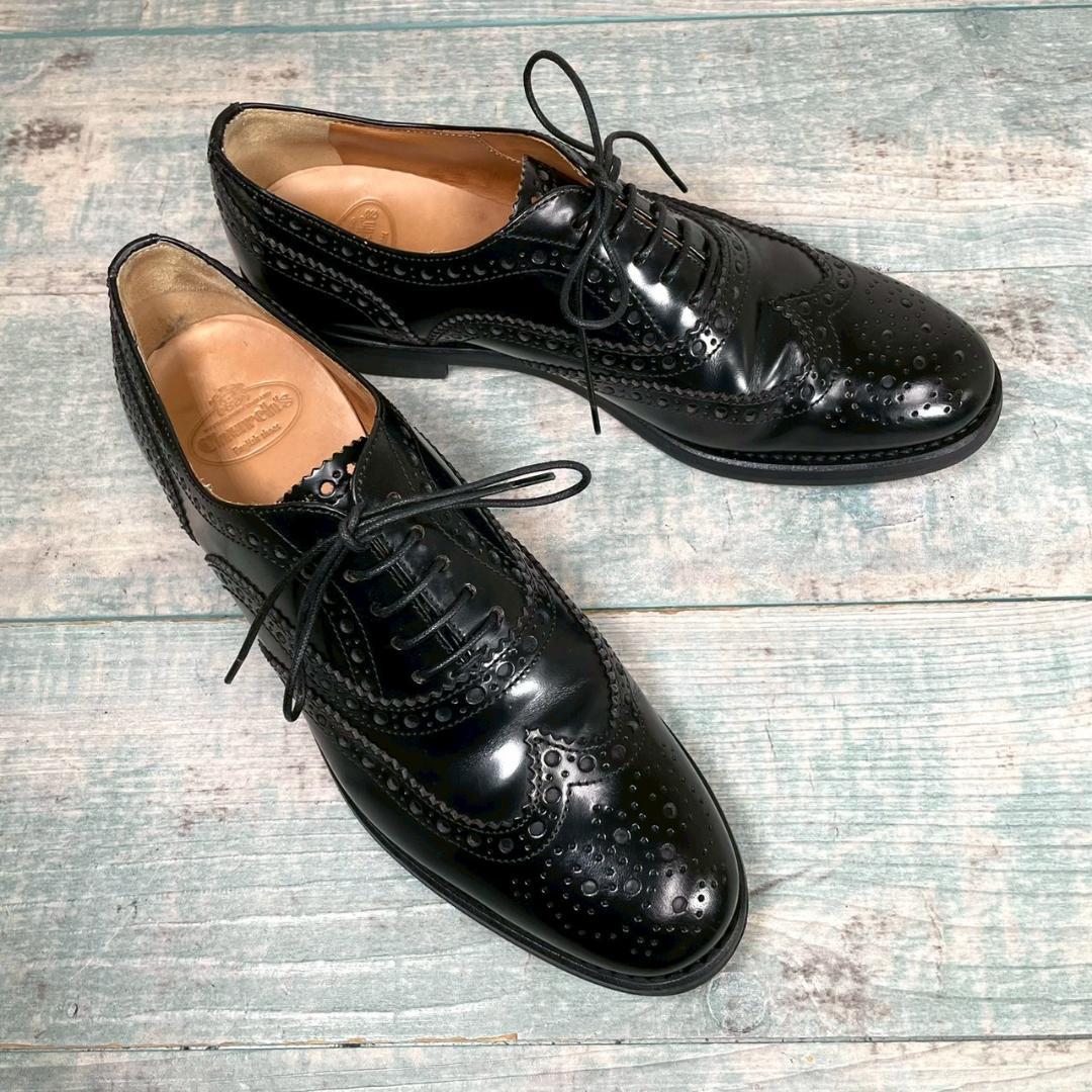 超美品 Church's チャーチ BURWOOD WG ドレスシューズ 23