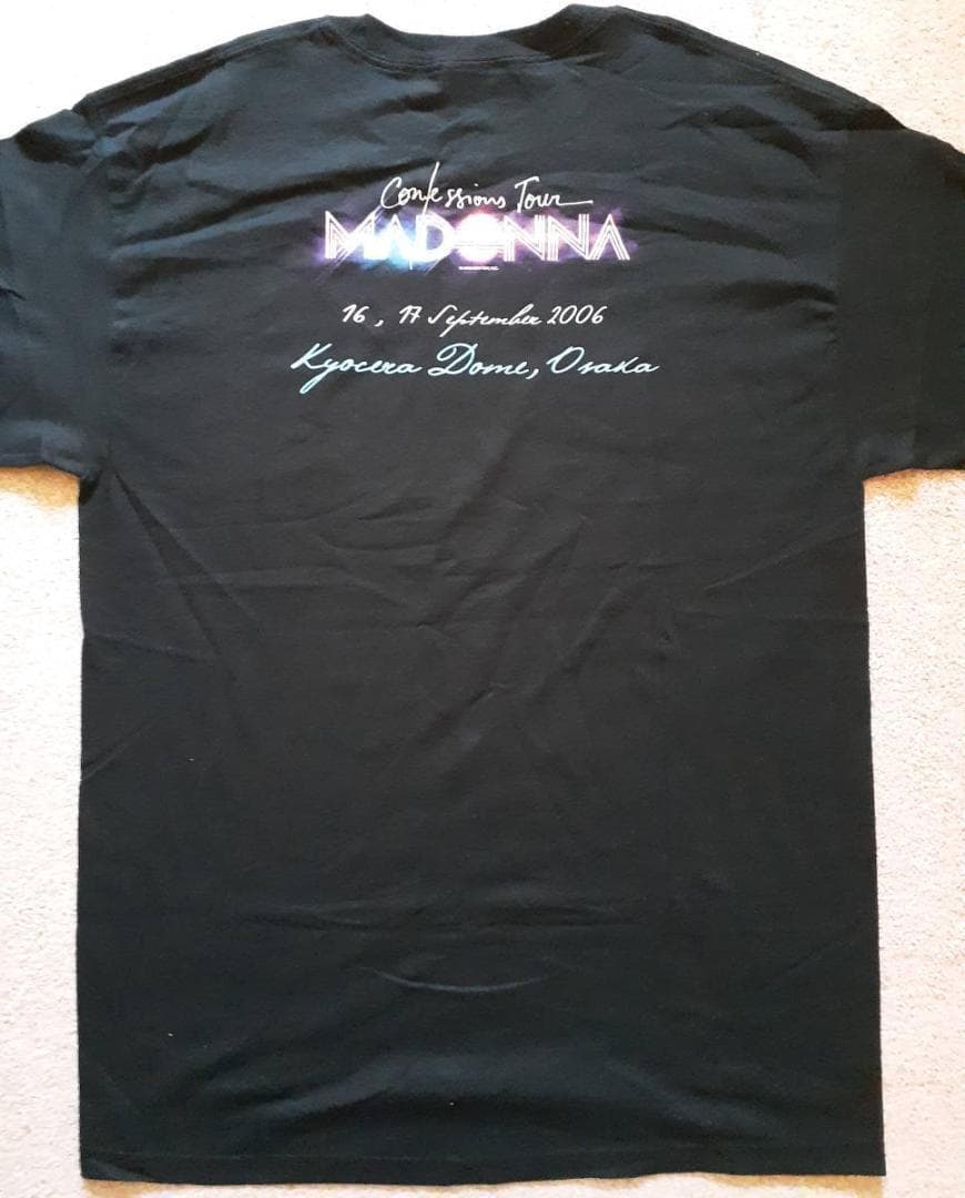 マドンナ 　Confessions Tour　大阪 京セラドーム公演　Tシャツ