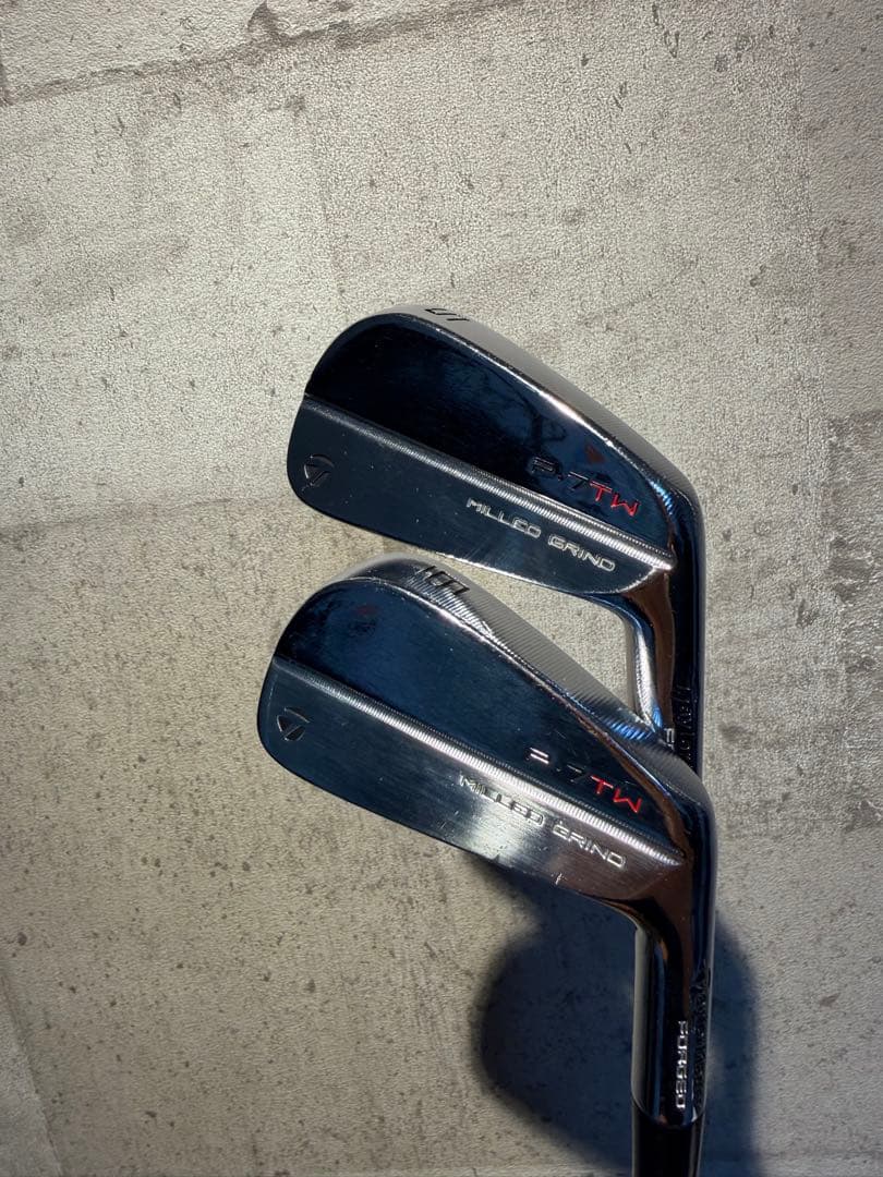 P7TW アイアンセット 8本　箱、手紙付