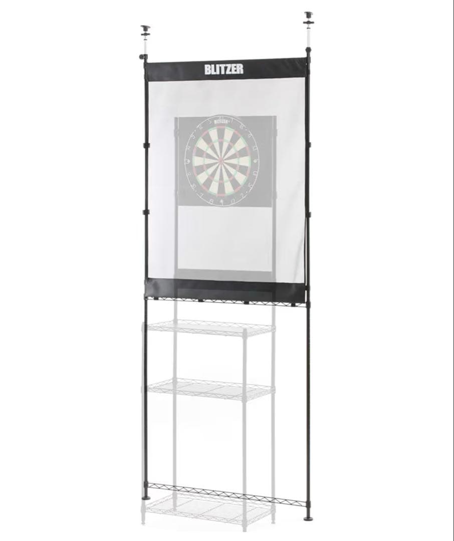 BLITZER ダーツスタンドシリーズ ラージダーツサラウンド BOP32-BK