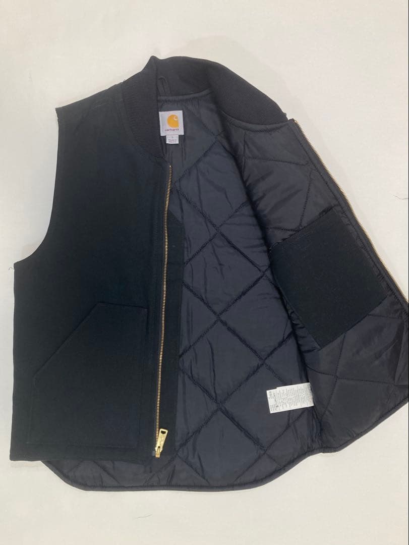Carhartt カーハート ダックベスト V01 Sサイズ BLK メキシコ産