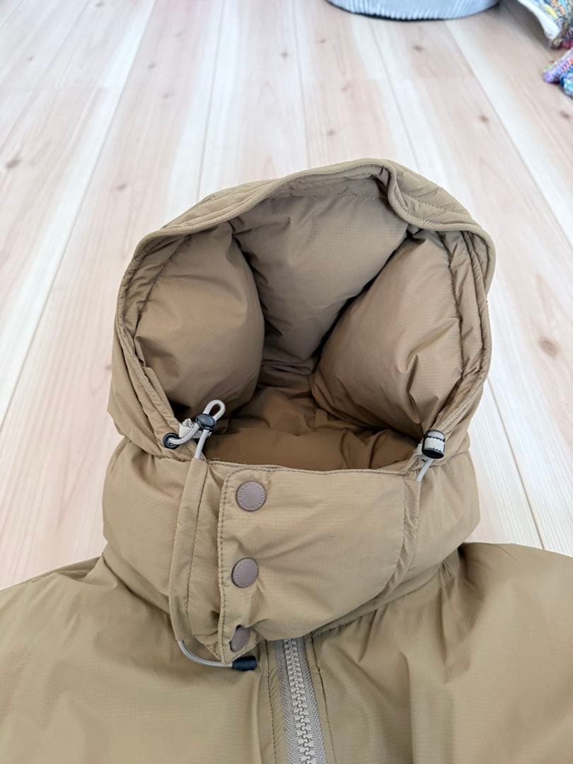 nanga f/ce スティーブアラン ダウン Lサイズ ベージュ